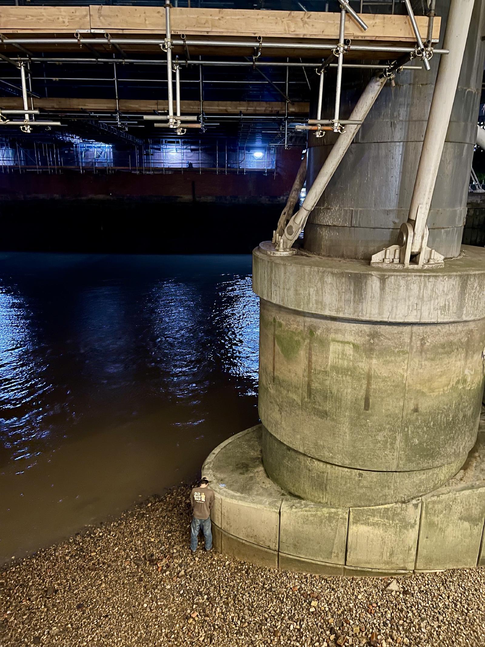 And this guy. It's still London, after all.